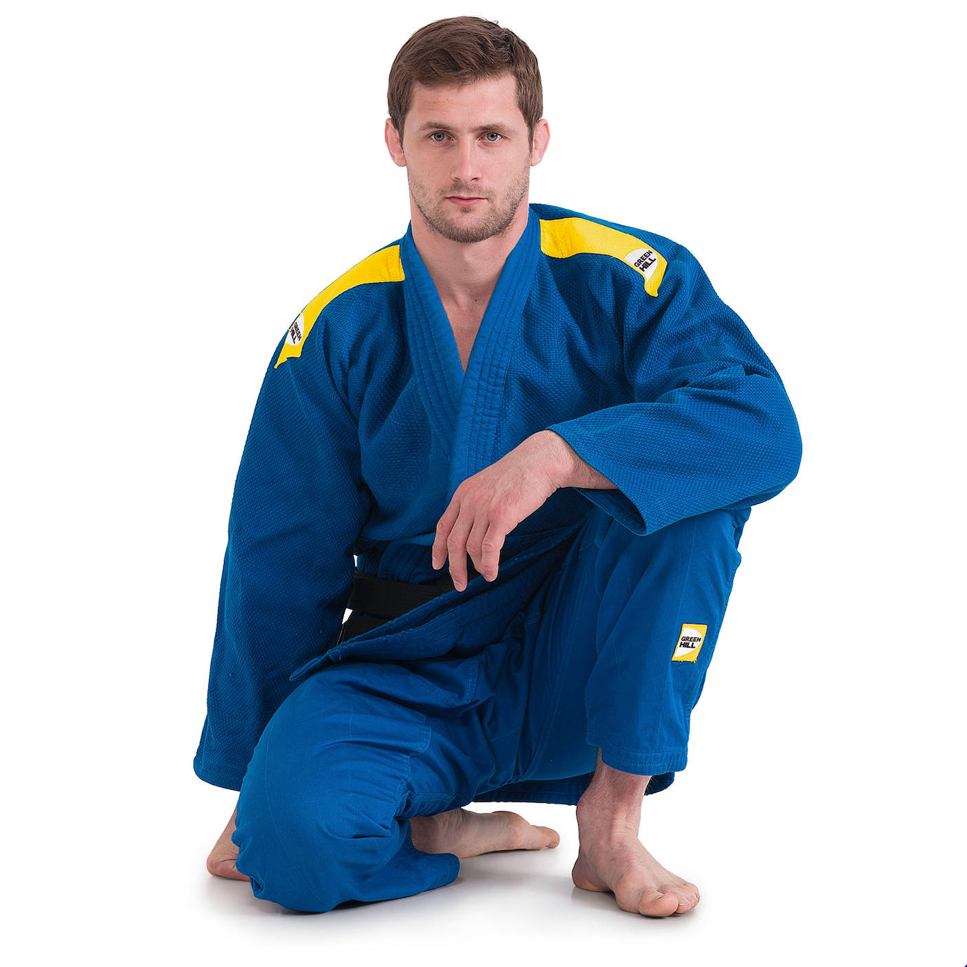 Judogi IJF 750g/m2 Blu con Banda Rules 2025