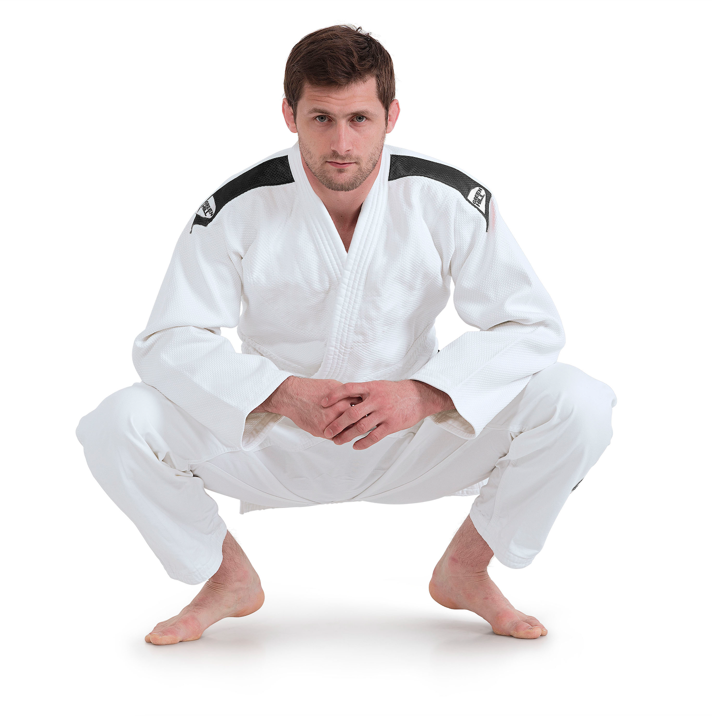 Judogi IJF 750g/m2 Bianco con Banda Rules 2025