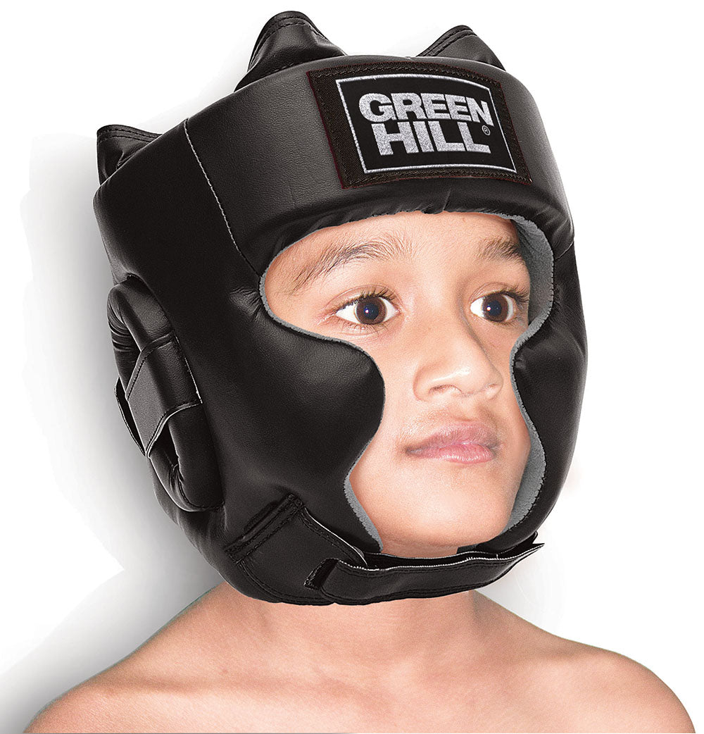 Sparring da bambino, casco da boxe