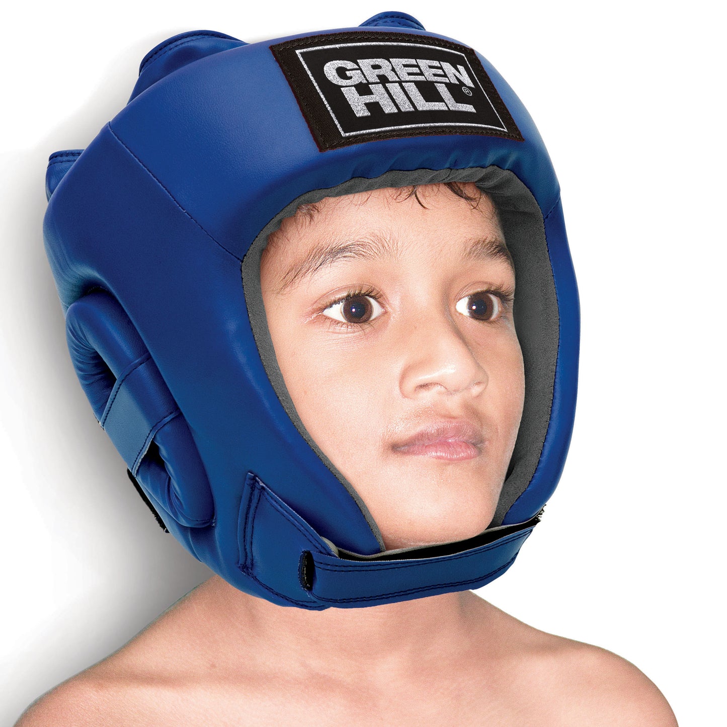Training da bambino, casco da boxe