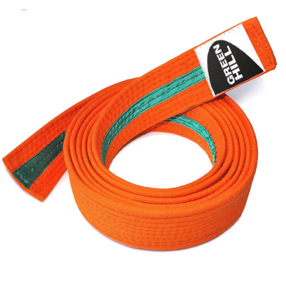 Cintura da Judo Arancio-Verde