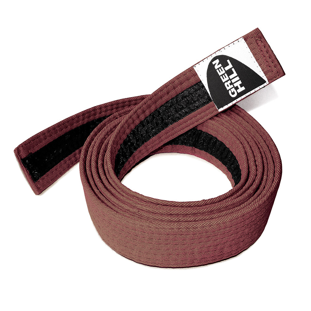 Cintura da Judo Marrone-Nera