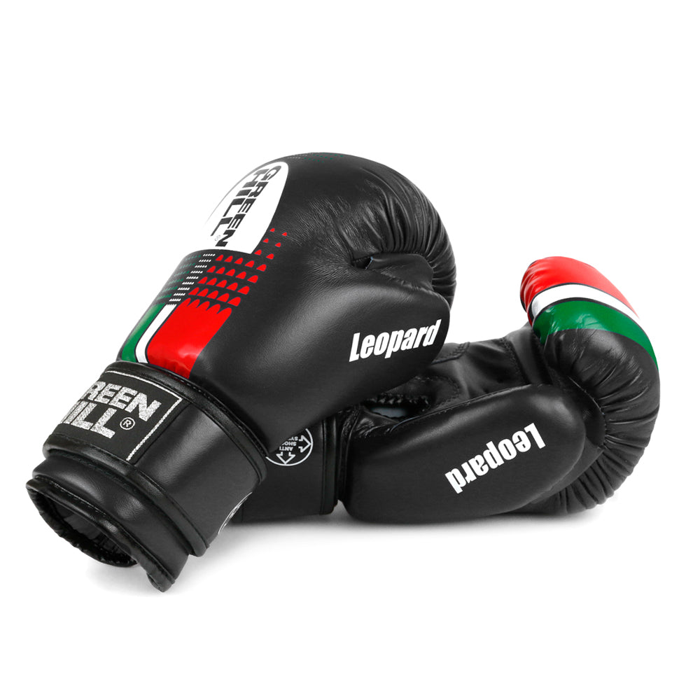 Leopard bambino, guantoni da boxe
