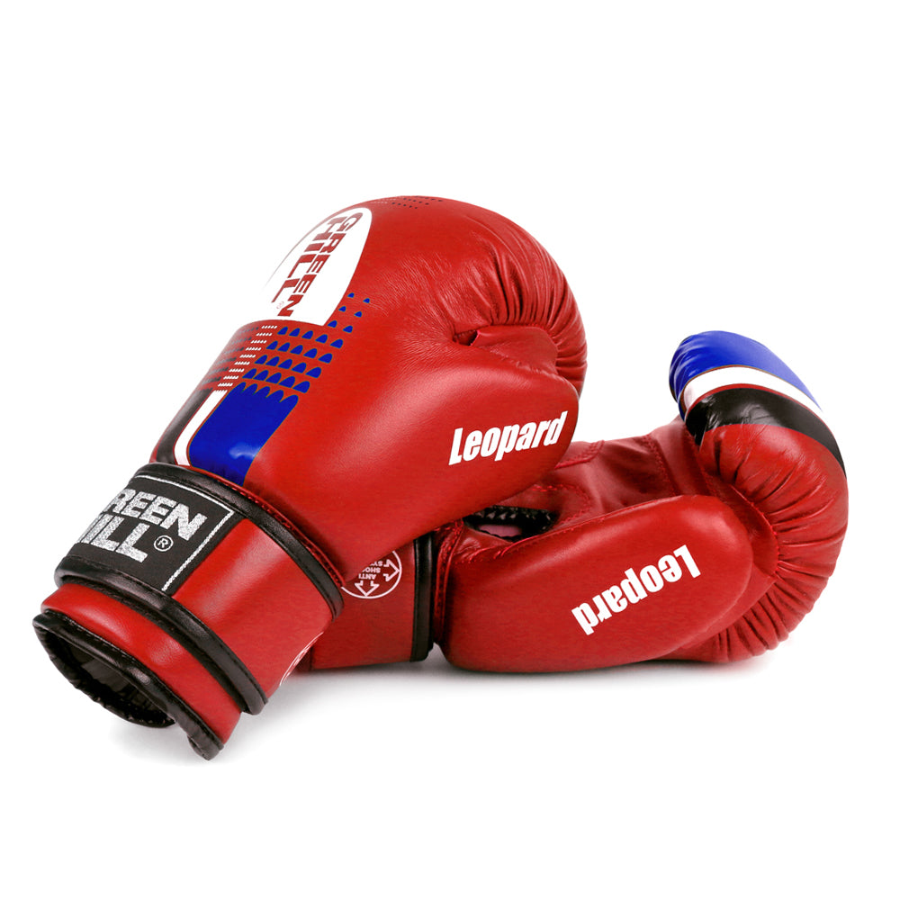 Leopard bambino, guantoni da boxe