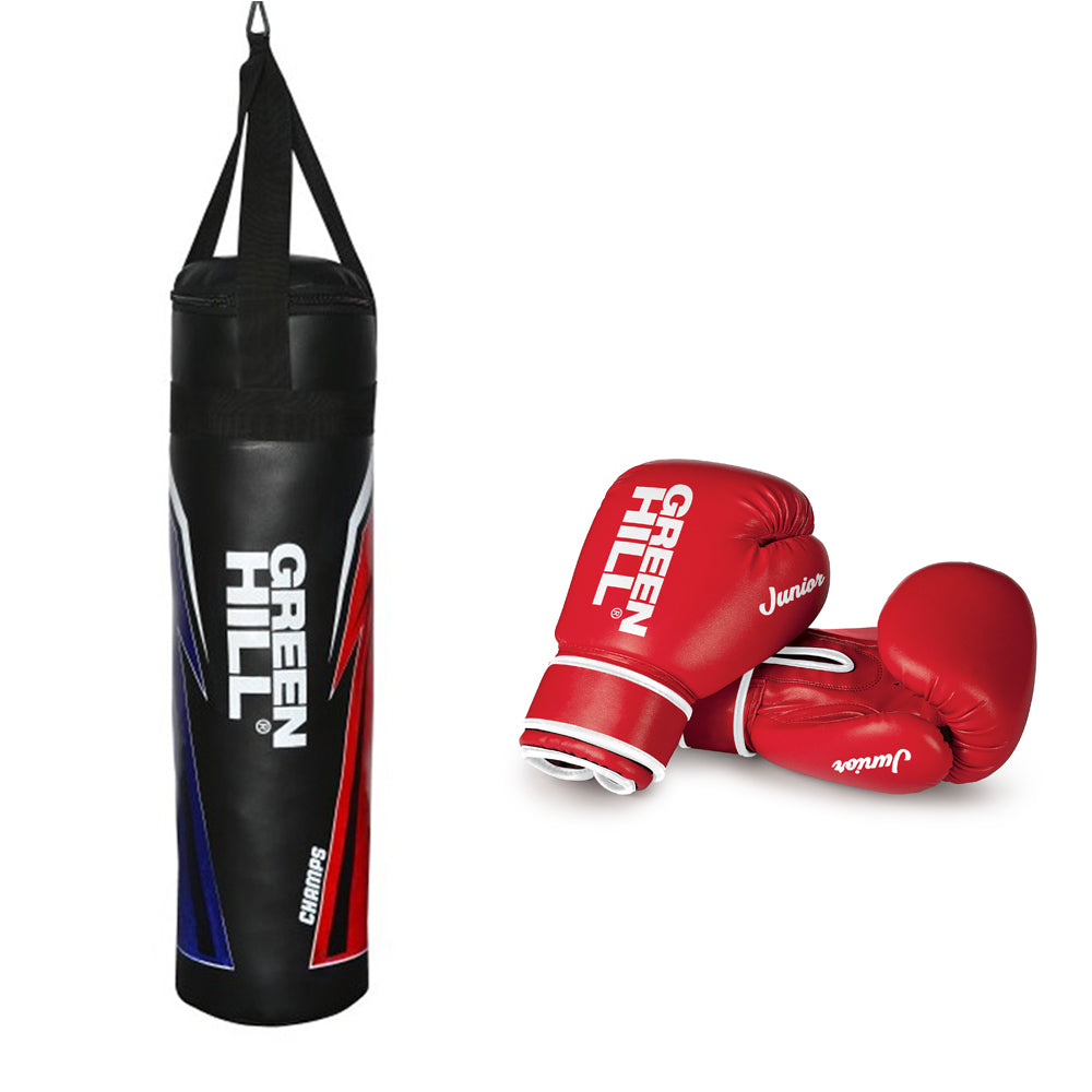 Kit Sacco da Boxe e Guanti Bambino