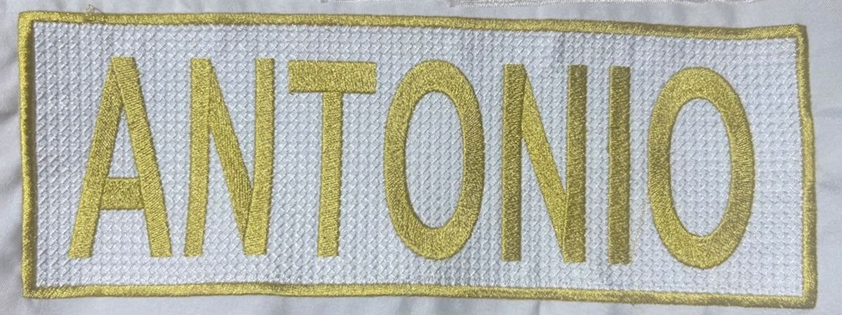 Servizio di Ricamo Personalizzato per Pantaloncini da Boxe (tutte le marche)