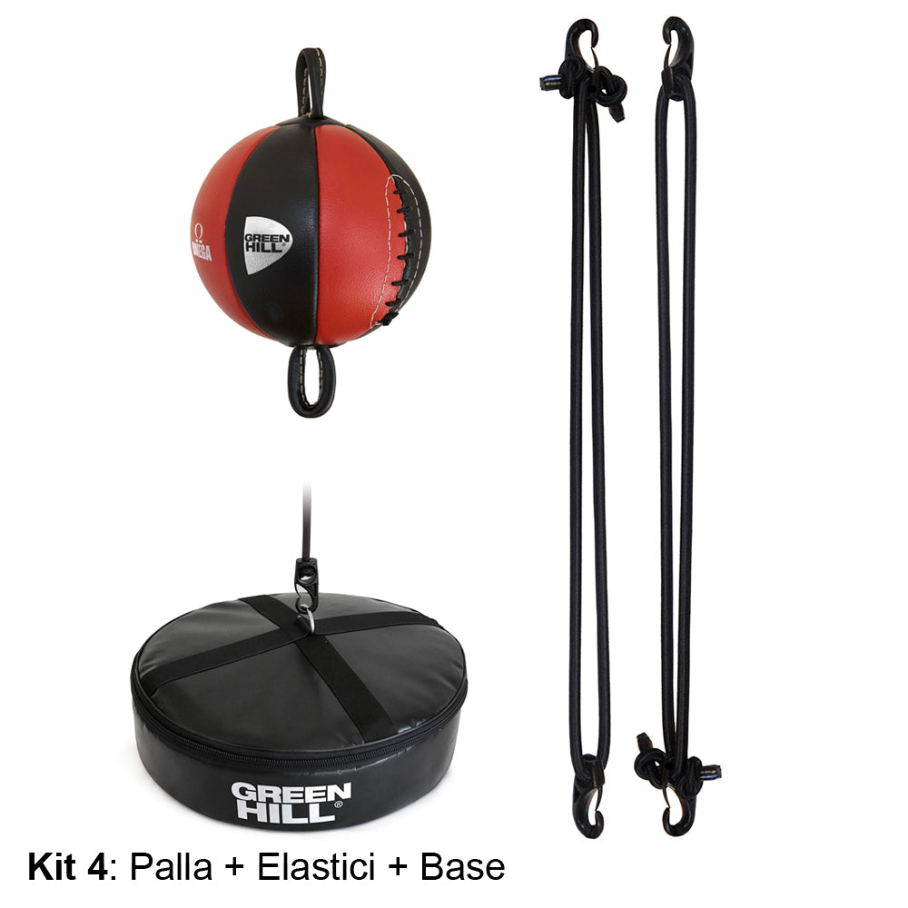 Palla tesa Omega con elastici e base