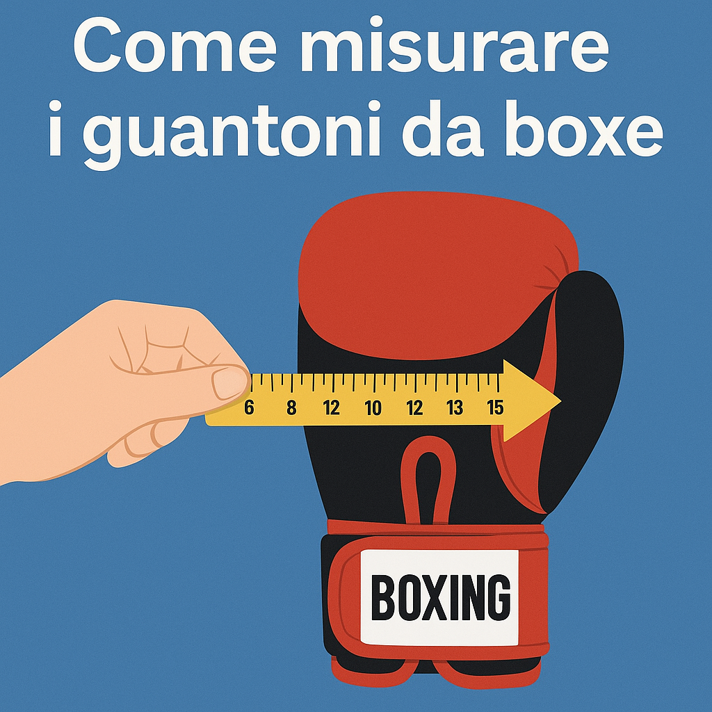 Come misurare i guantoni da boxe: taglie, peso e vestibilità