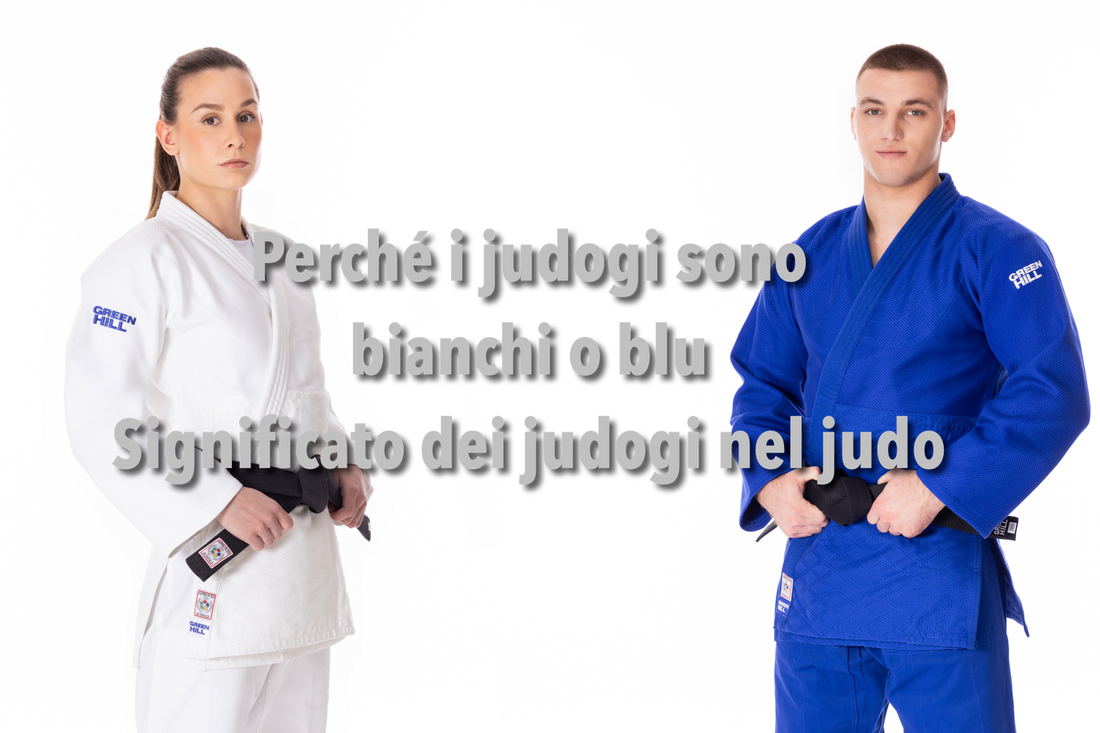 Perché i judogi sono bianchi o blu? Significato dei colori nel judo