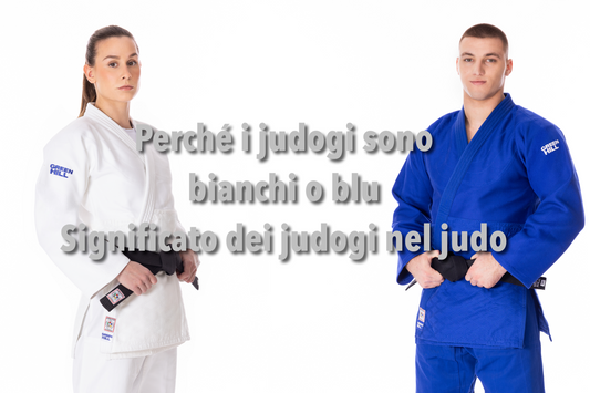 Perché i judogi sono bianchi o blu? Significato dei colori nel judo