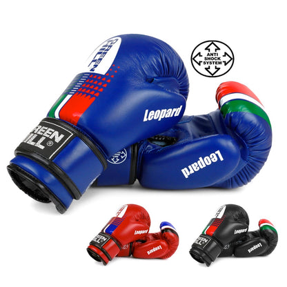 Leopard bambino, guantoni da boxe