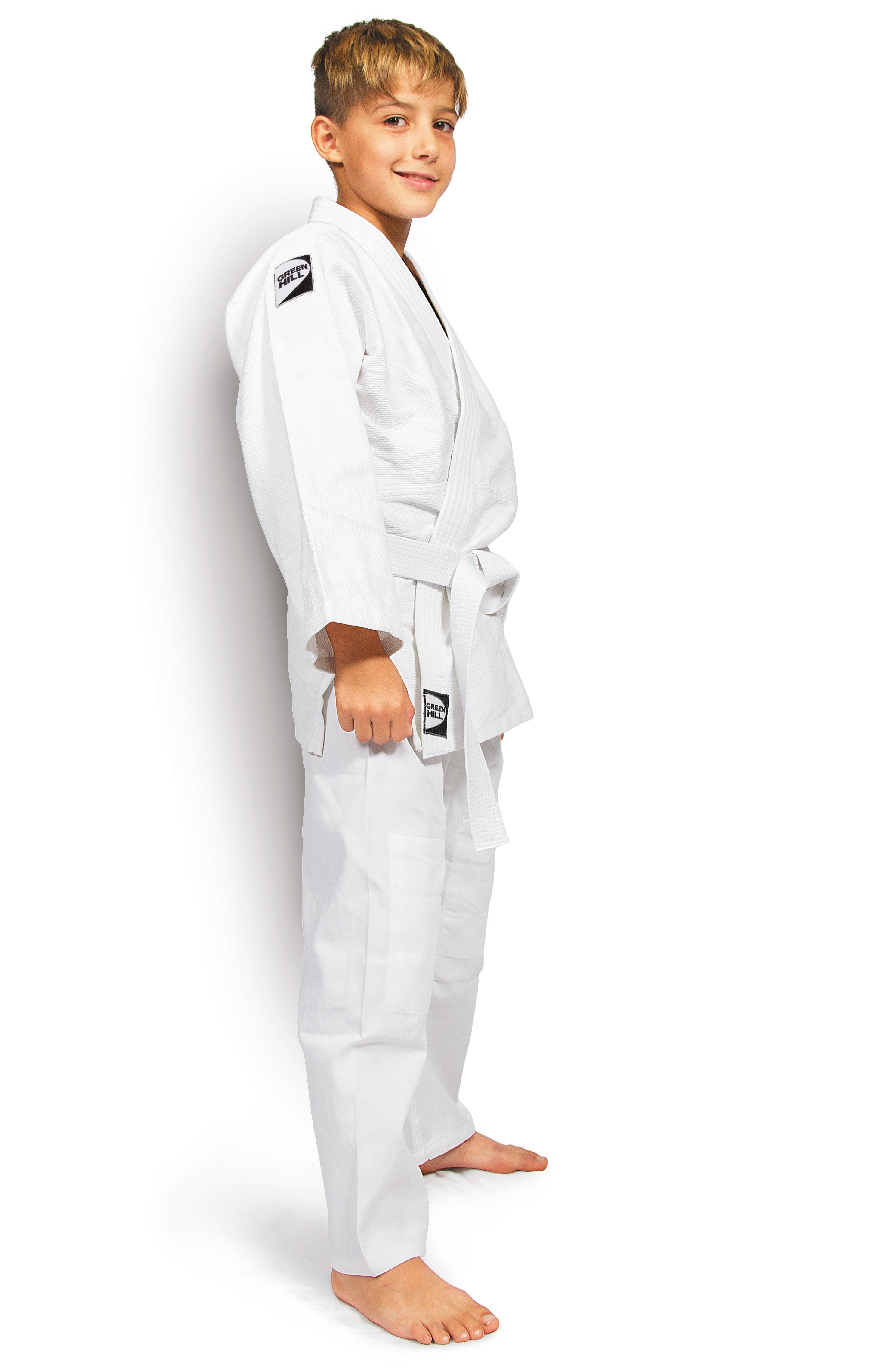 Asciugamano Telo Judo Green Hill 110x50 Cm - Spugna 100% Cotone Per Arti Marziali E Sport - Foto 5