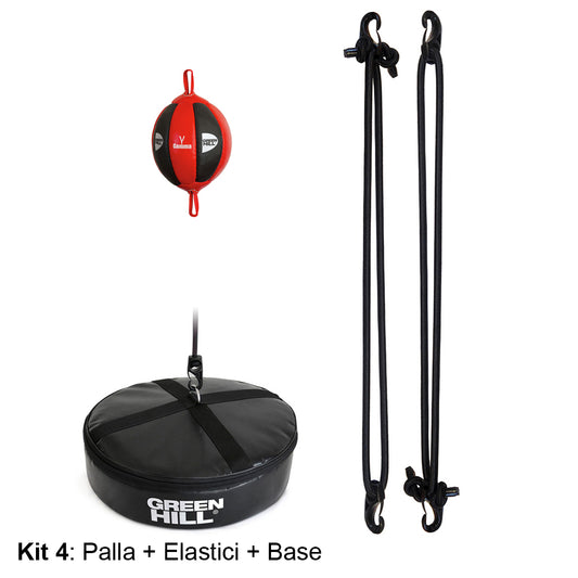 Mini Palla tesa Gamma con Elastici + Base